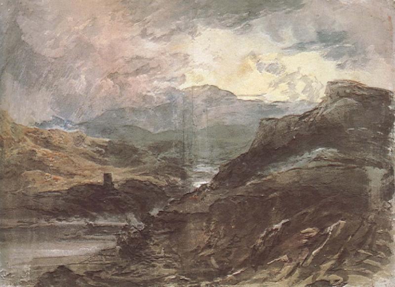 Joseph Mallord William Turner Castle Norge oil painting art
